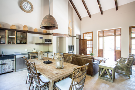 kitchen table chairs deluxe villa 1