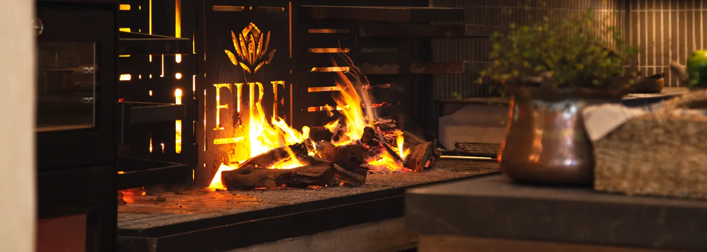 Fire Restaurant dining experience at Botlierskop