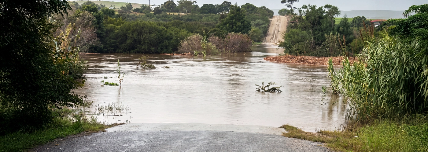 Floods in Botlierskop, Western Cape